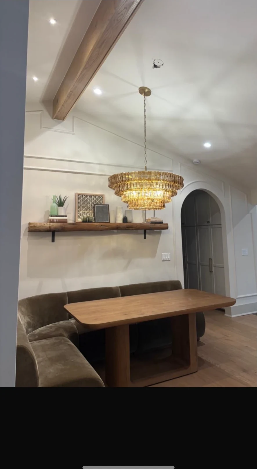 Custom Chandelier Installation